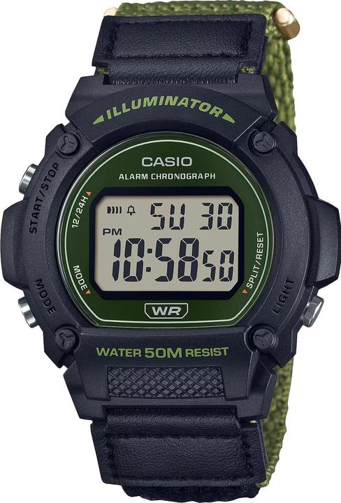 Produktbild Casio Collection - W-219HB-3A (Digitaluhr, 47 mm)
