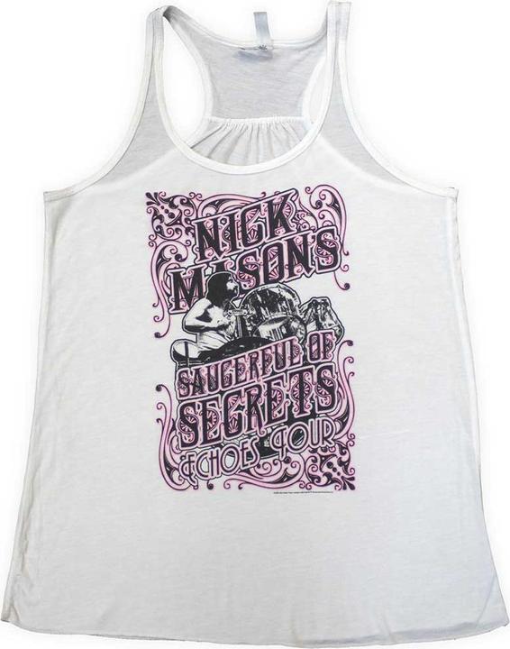 Nick Masons Saucerful of Secrets Echoes Tour (White) Vest (L)