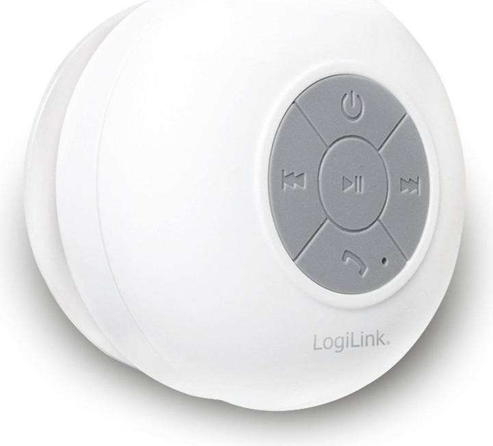 LogiLink Bluetooth Lautsprecher für die Dusche (4 h)