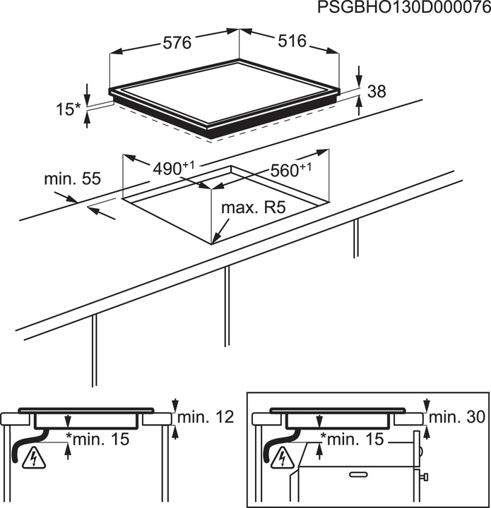 Image du produit AEG HK654070XB