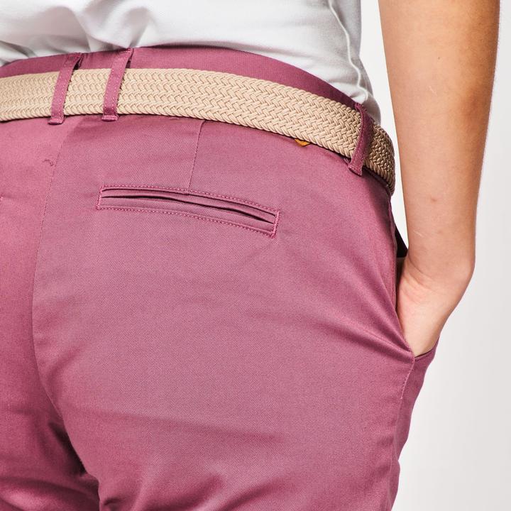 Image du produit Inesis Short chino golf en coton femme, MW500 violet grisé (Bande de fréquences 38 (2600 MHz))