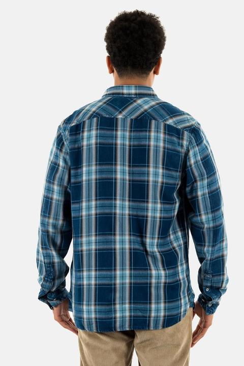 Immagine prodotto Kaporal Camicia a Maniche Lunghe Regular Fit Indaco Bahri (S)