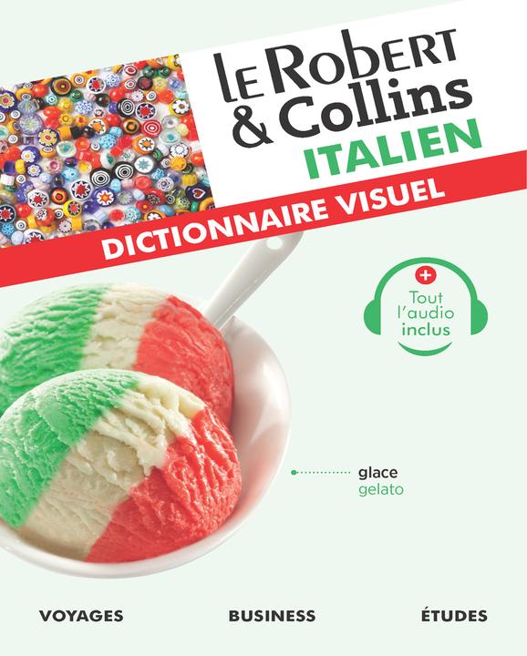 Le Robert & Collins italien : dictionnaire visuel (French, Collectif, 2023)