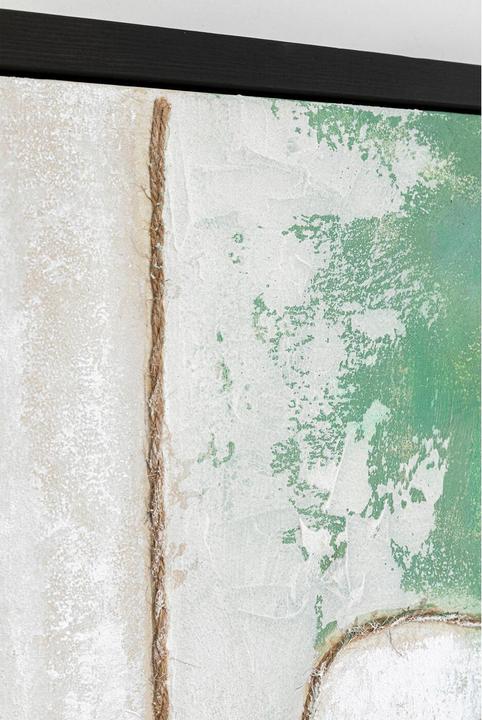 Produktbild Kare Design Gerahmtes Bild Dust Grün 120x120cm (120 x 120 cm)