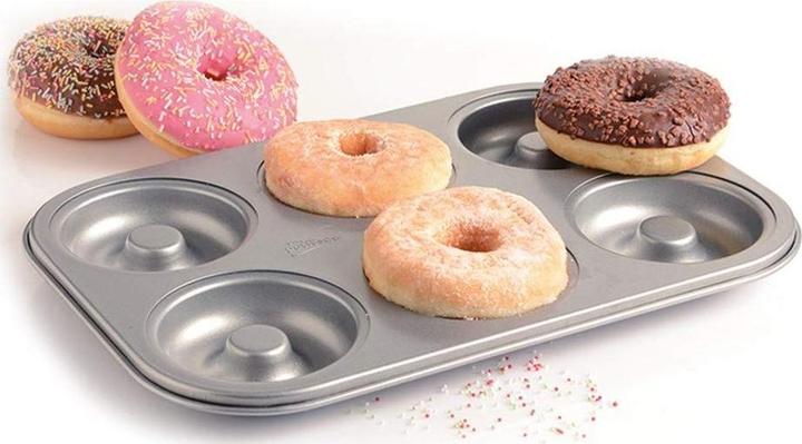 Produktbild Patisse Silver-Top Donut-Form 6 Fächer (8 cm)