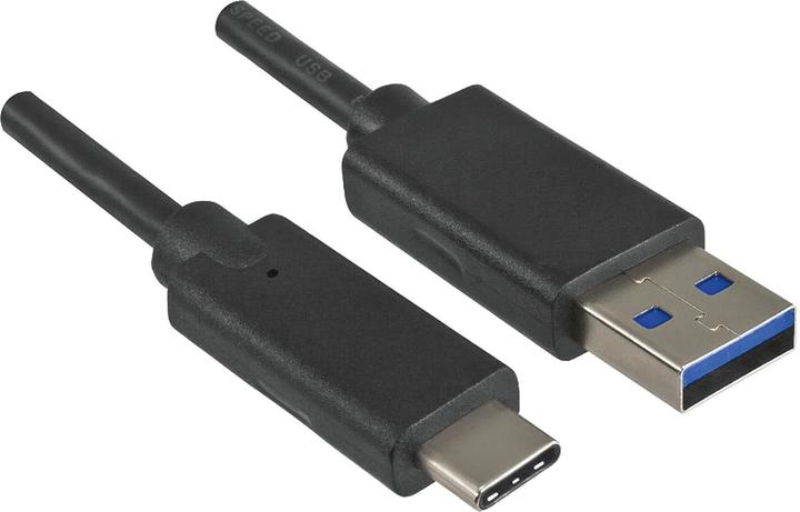 Produktbild Dinic USB 3.1 Kabel TypC -A 3.0A 1m (1 m, USB 3.1)