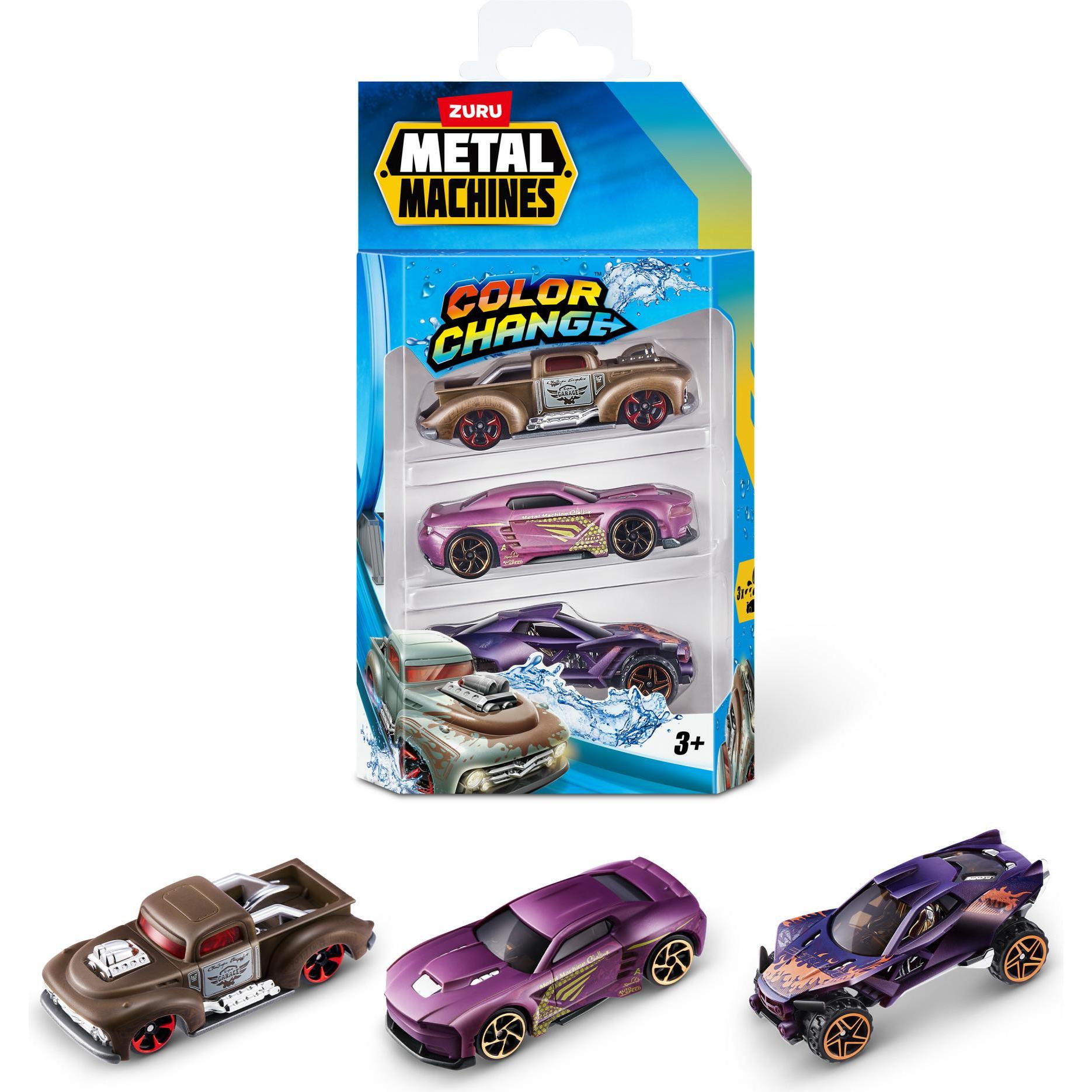 Zuru Metal Machines-Car Color Change (3 P