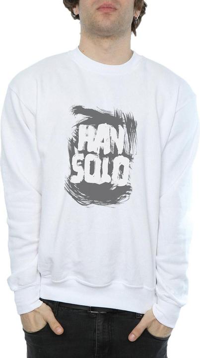 Immagine prodotto Star Wars Han Solo Text Felpa Uomo (M)