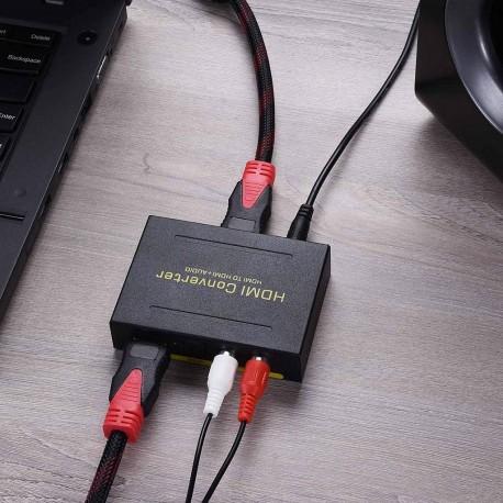 Produktbild JTI Audio-Splitter - HDMI zu HDMI + SPDIF + RCA