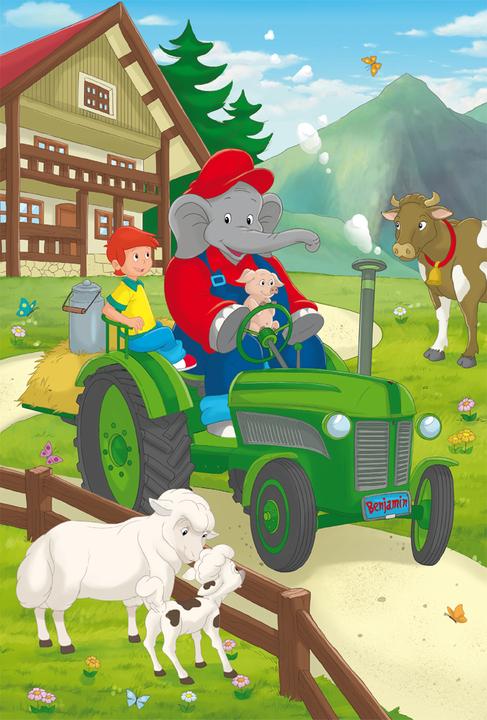 Immagine prodotto Schmidt Spiele Benjamin Blümchen, In azione 3x (72 pezzi)