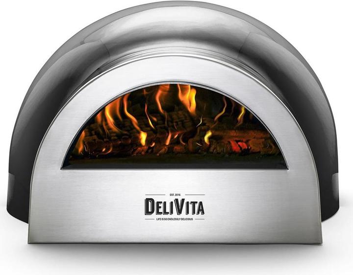 Immagine prodotto Delivita Forno per pizza nero (Legno del forno per pizza)