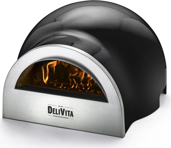 Immagine prodotto Delivita Forno per pizza nero (Legno del forno per pizza)