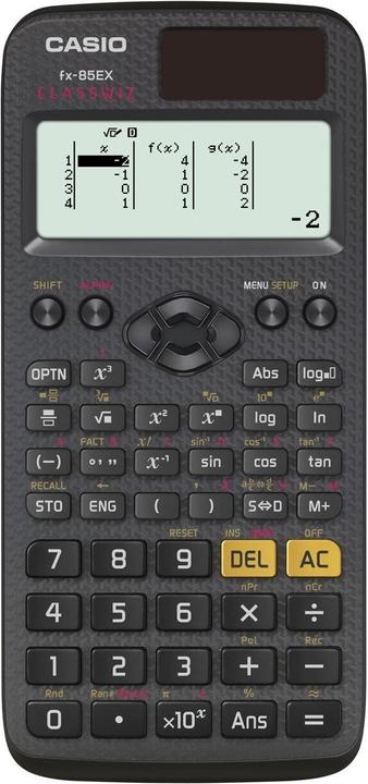Casio Fx-85ex (Batterien, Solarzellen)