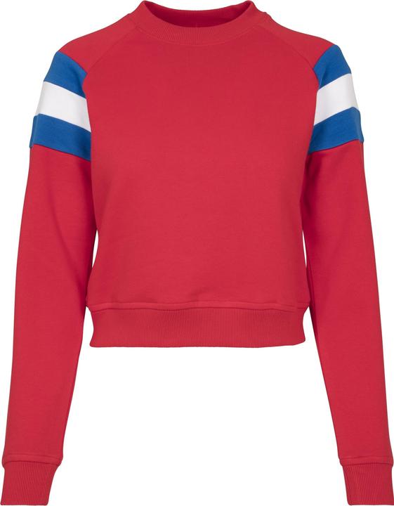 Produktbild Urban Classics Ladies Sleeve Stripe Crew (5XL)