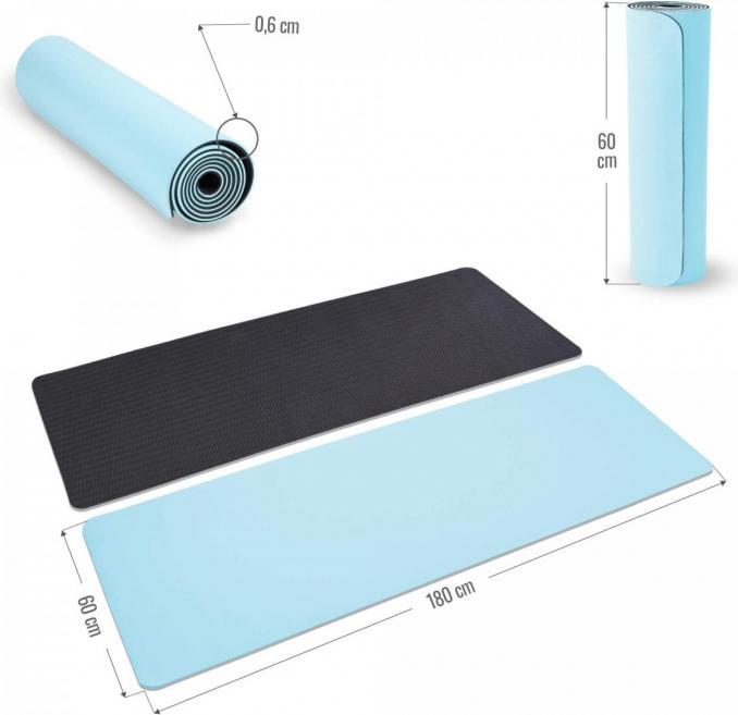 Produktbild Gorilla Sports TPE Yogamatte (8 mm)