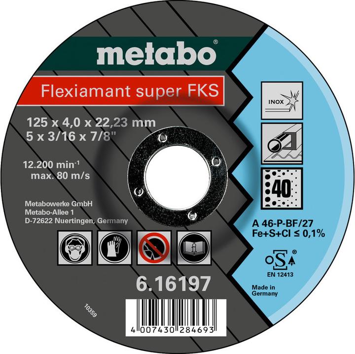 Metabo Flexiamant super FKS 60