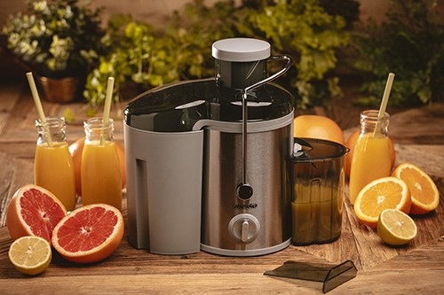 Actual product image Mesko MS 4126 juice maker Electric tomato juicer Stainless steel