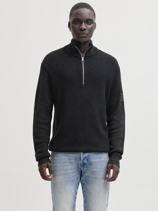 Produktbild Jack & Jones Jjedetroit Knit Half Zip Styd Aw25 (M)