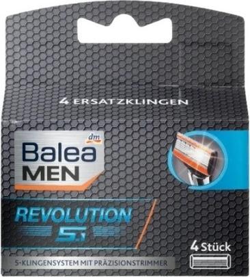 dm Balea MEN Lames de rasoir Revolution 5.1 (4 x)