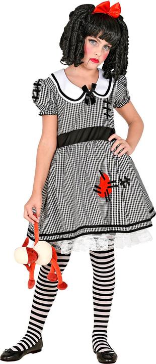 Actual product image Widmann Scary doll costume for girls (128)