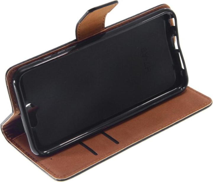Actual product image OEM Slim Leather Book Case for HTC A9 - black 4250710570812 (HTC One A9)