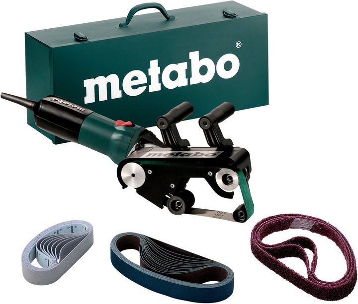 Metabo RBE 9-60 set (Pipe belt grinder, 470 W)