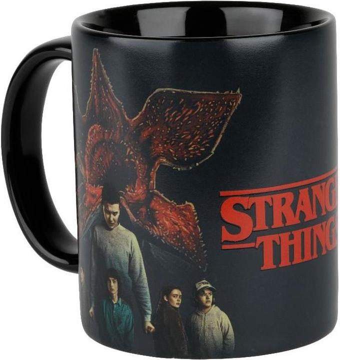 Actual product image Konix Stranger Things mug with thermo effect team 320 ml (320 ml, 1 x)