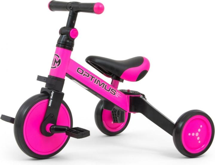 Produktbild Mally Bally bike - tricycle Milly Bicycle 3in1 Optimus Pink
