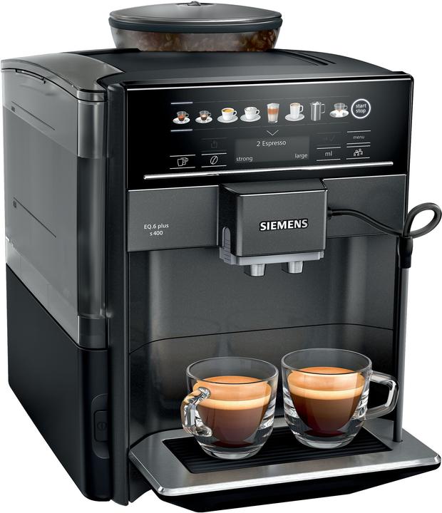 Actual product image Siemens EQ.6 TE654319RW / coffeeSelect Display / autoMilk Clean / iAroma System