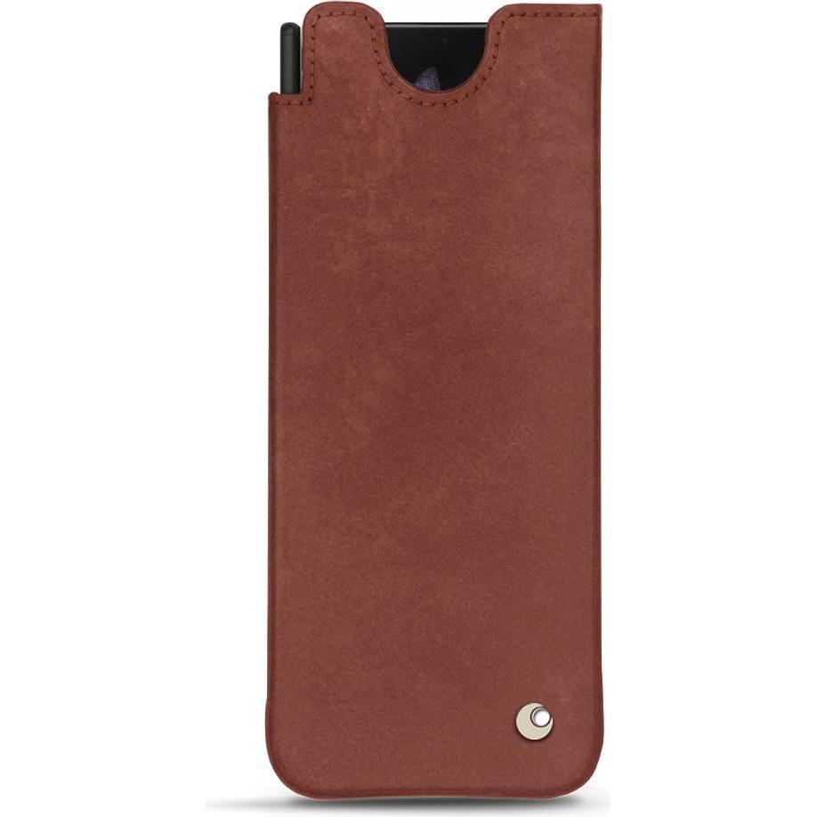 Noreve Lederschutzhülle (Samsung Galaxy Z Fold3), Smartphone Hülle, Rot