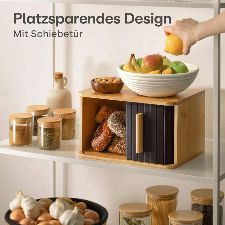 Immagine prodotto Praknu Brotkasten mit Schiebetür