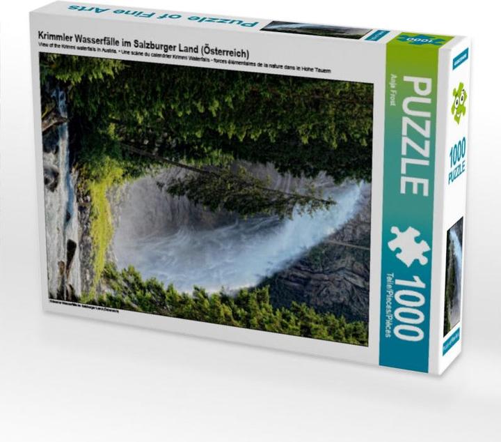 Frost:Krimmler Wasserfälle im Salzburge (1000 Teile)