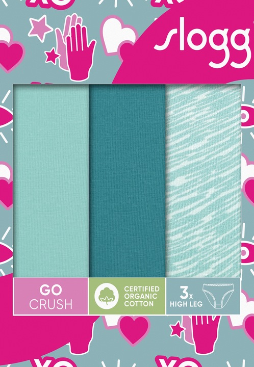 Produktbild Sloggi Brief GO CRUSH Damenslip 3er Pack (XS, 3er Pack)