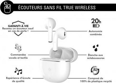 Produktbild Bigben Connected Fpytwsbouton (4 h, Kabellos)