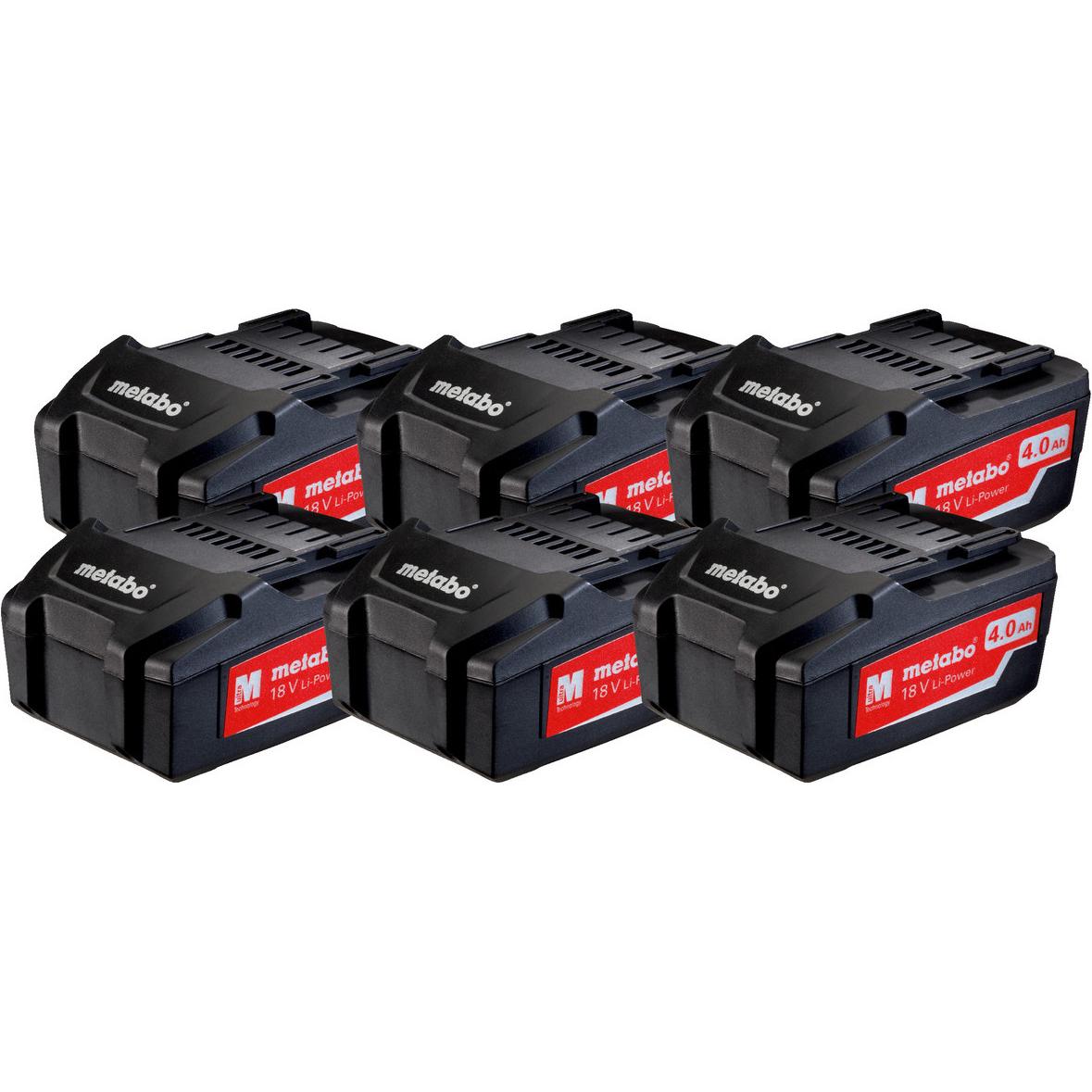 Metabo, Werkzeugakku + Ladegerät, Akkupack (18 V)