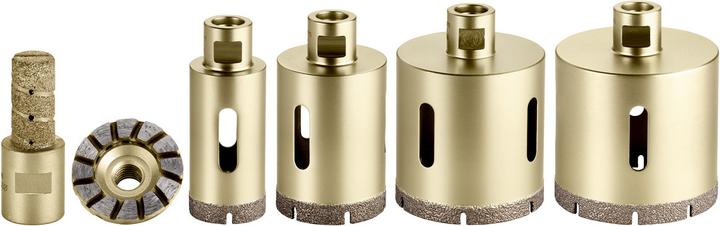 Actual product image Metabo Tile diamond core bit set "Dry", 6 pieces (3.5 centimetres)