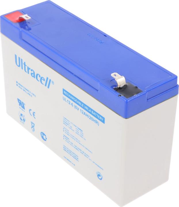 Produktbild Ultracell UL12-6 6V 12Ah Bleiakku AGM Blei Gel Akku (12 Ah)