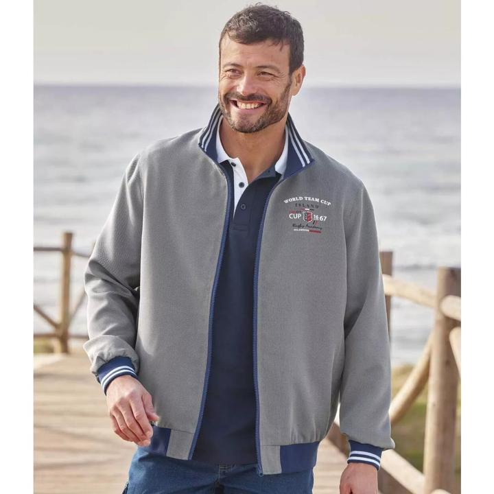 Actual product image Atlas For Men Mens Microfibre Water Repellent Jacket (3XL)