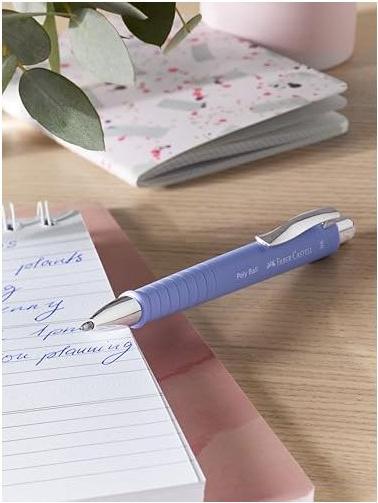 Image du produit Faber-Castell Stylo à bille Poly Ball XB pale iris (Iris pâle, Vert, 1x)