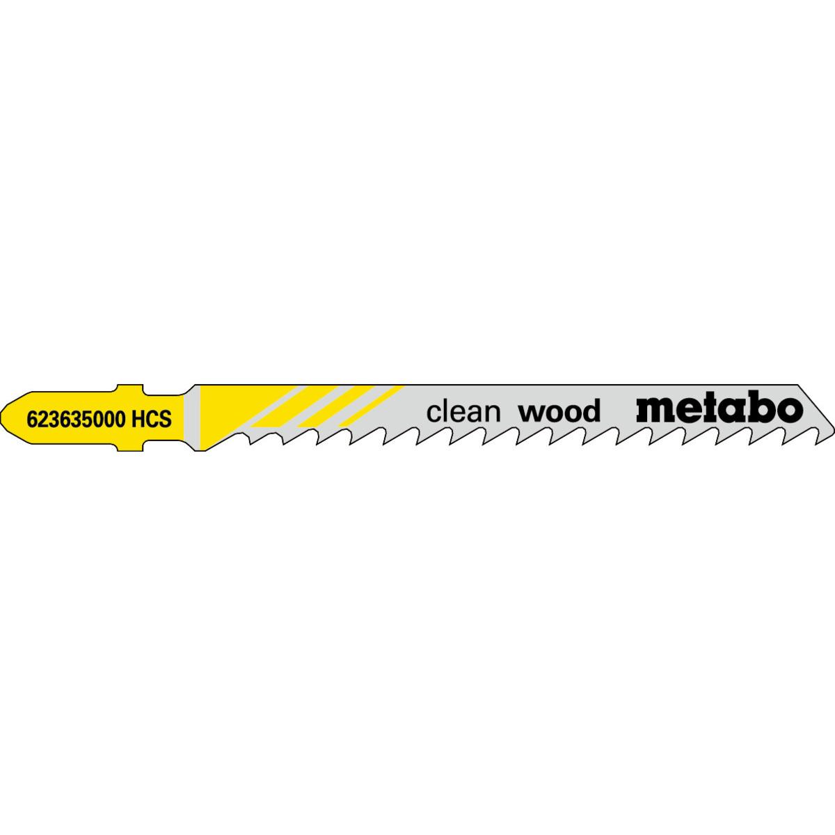 Metabo, Sägeblatt, 5 Stichsägeblätter T 101D