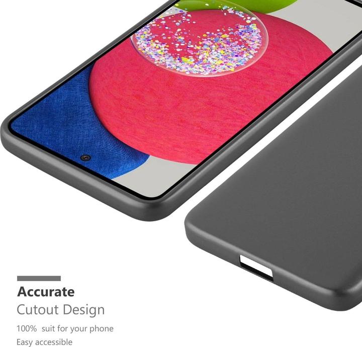 Image du produit Cadorabo TPU Matt Metallic Cover (Samsung Galaxy A52, Samsung Galaxy A52 5G, Samsung Galaxy A52s 5G)
