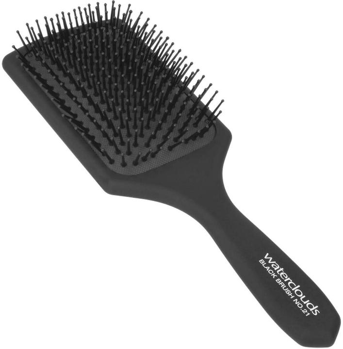 Actual product image Waterclouds Black Brush 21 Paddle bristle