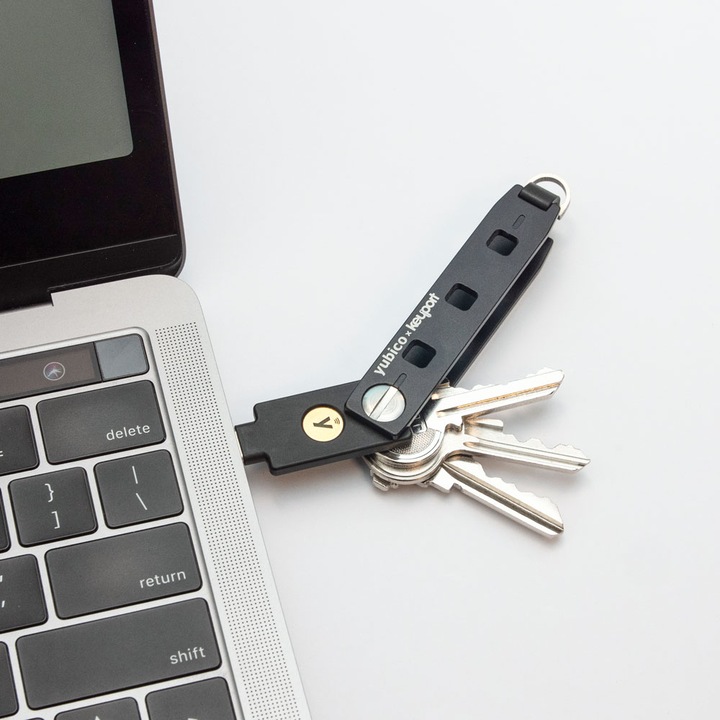 Actual product image Yubico x Keyport Pivot 2.0
