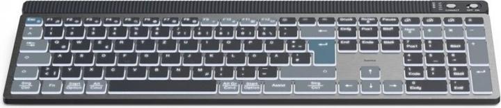 Produktbild Hama Wk-750 Multigeräte-Tastatur Schwarz (DE, Kabellos)