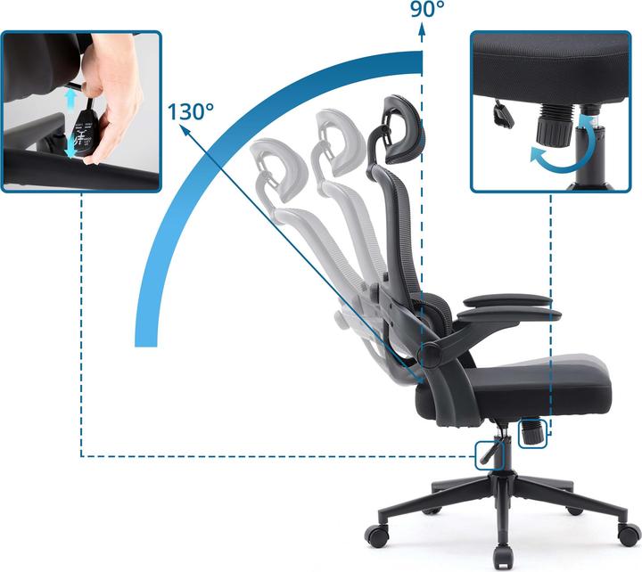 Produktbild Sihoo MC102C-M101 (44 - 53 cm)