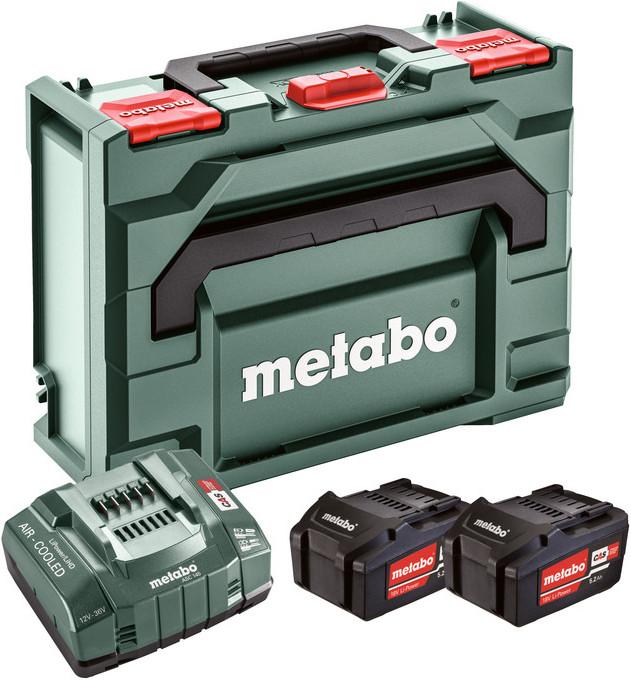 Produktbild Metabo Basic-Set 2x 5.2 Ah + ML (18 V)
