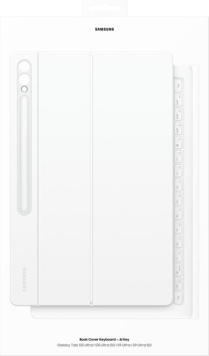Actual product image Samsung Book Cover Keyboard (Germany, Samsung Galaxy Tab S10 Ultra, Samsung Galaxy Tab S9 Ultra)
