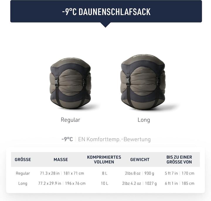 Produktbild Sea To Summit Women's Spark Women's -9°C Down Sleeping Bag (181 cm)