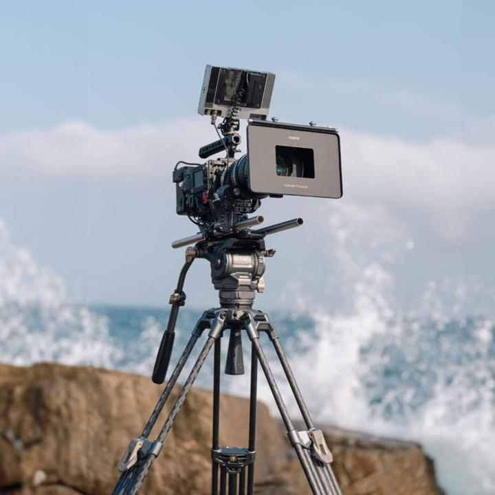 Produktbild Tilta CT08 Cine Fluid Head 75 mm, 2-Stage Carbon Fiber Tripod (Carbon, Metall)