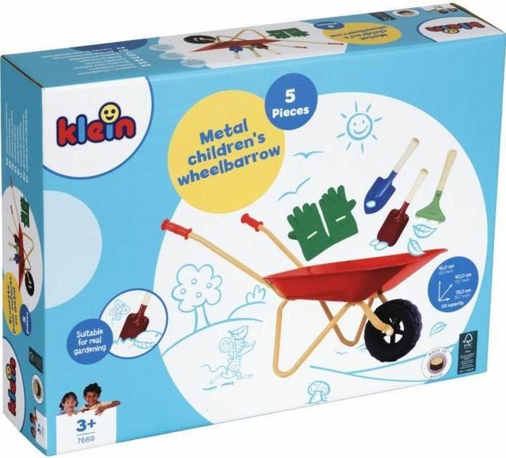 Produktbild Theo Klein OF - Kinderschubkarre mit Zubehör, Metall